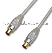 audio and video cable, TV 9.5 male to TV 9.5 male rca cable