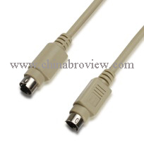 audio and video cable, DIN 4PIN male to DIN 4PIN male rca cable