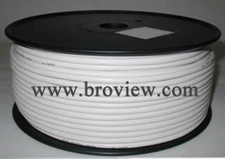 2 Core White Round Speaker Cable